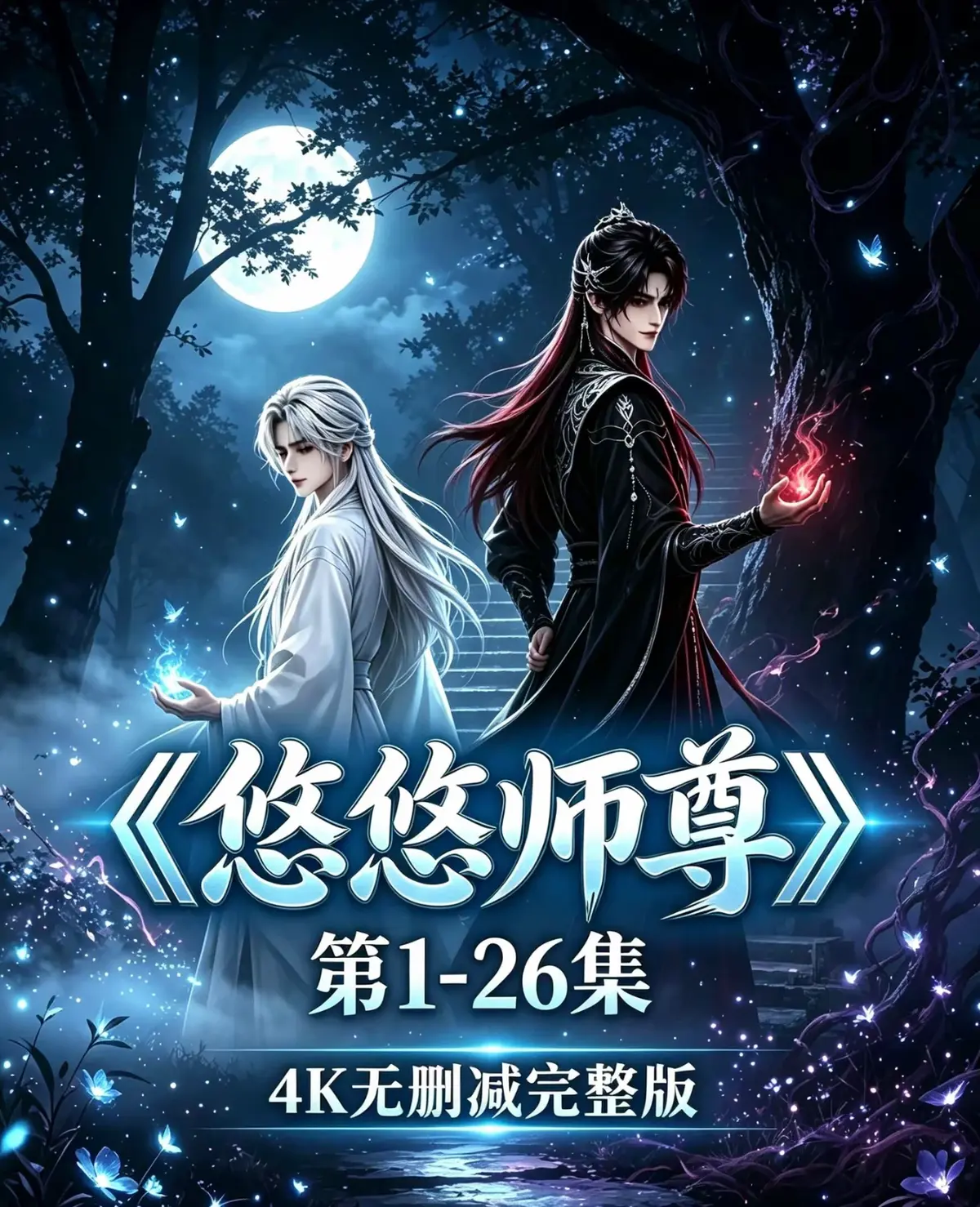 《悠悠师尊》双男主AI短剧免费观看-穿书师尊×黑化魔尊全集26集-悠悠师尊双男仙侠漫剧在线观看
